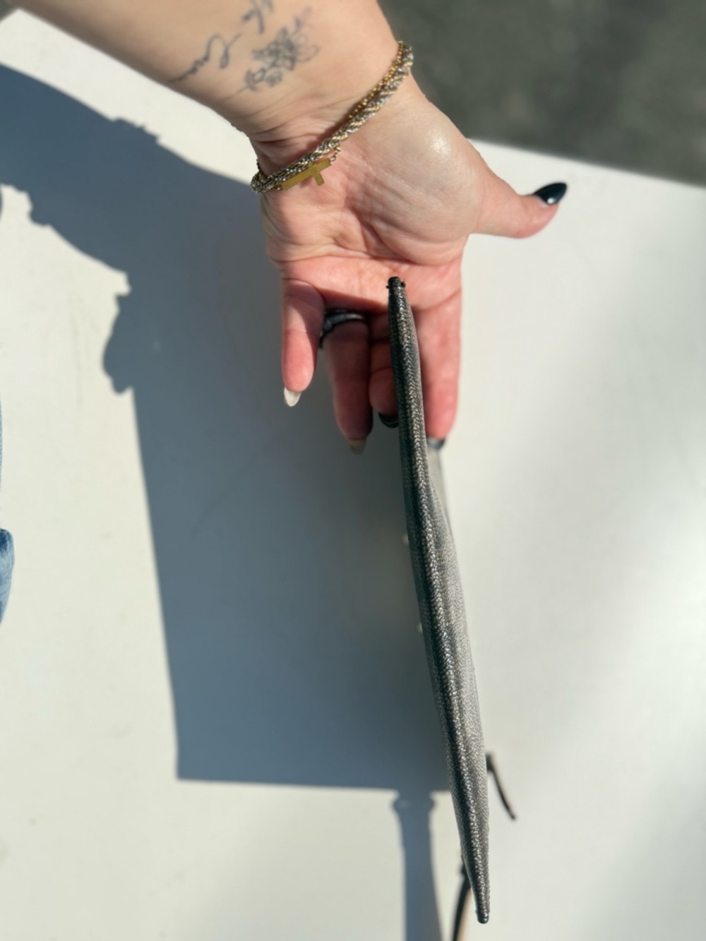 Michael Kors Brown and Beige Logo Wristlet - Picture 4 of 7